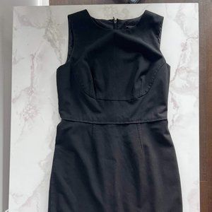 Ann Taylor black fitted dress OOP